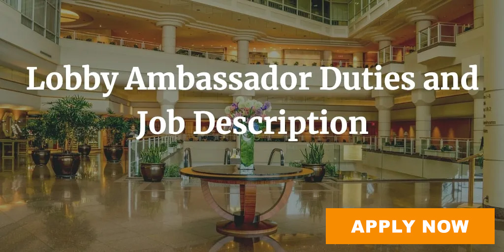 Urgent Qatar job Vacancies : Living Room Ambassador – Lobby Hostess